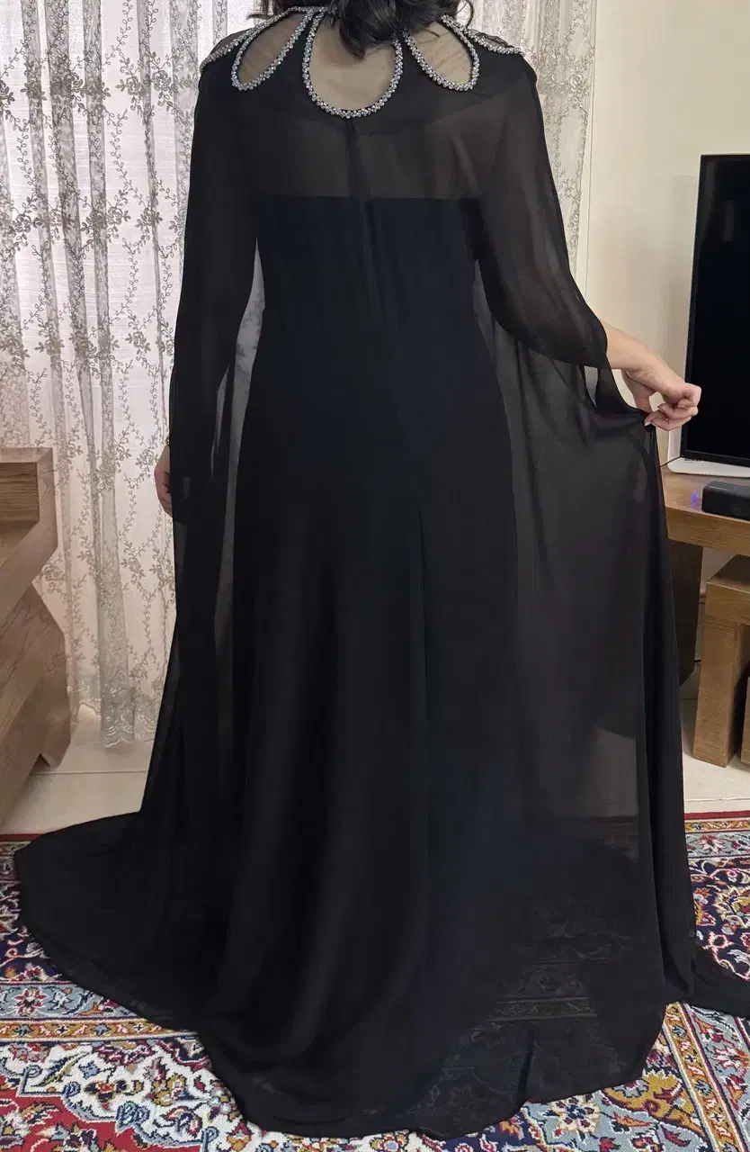 پیراهن ماکسی مجلسی مشکی|لباس|تهران, افسریه شمالی|دیوار