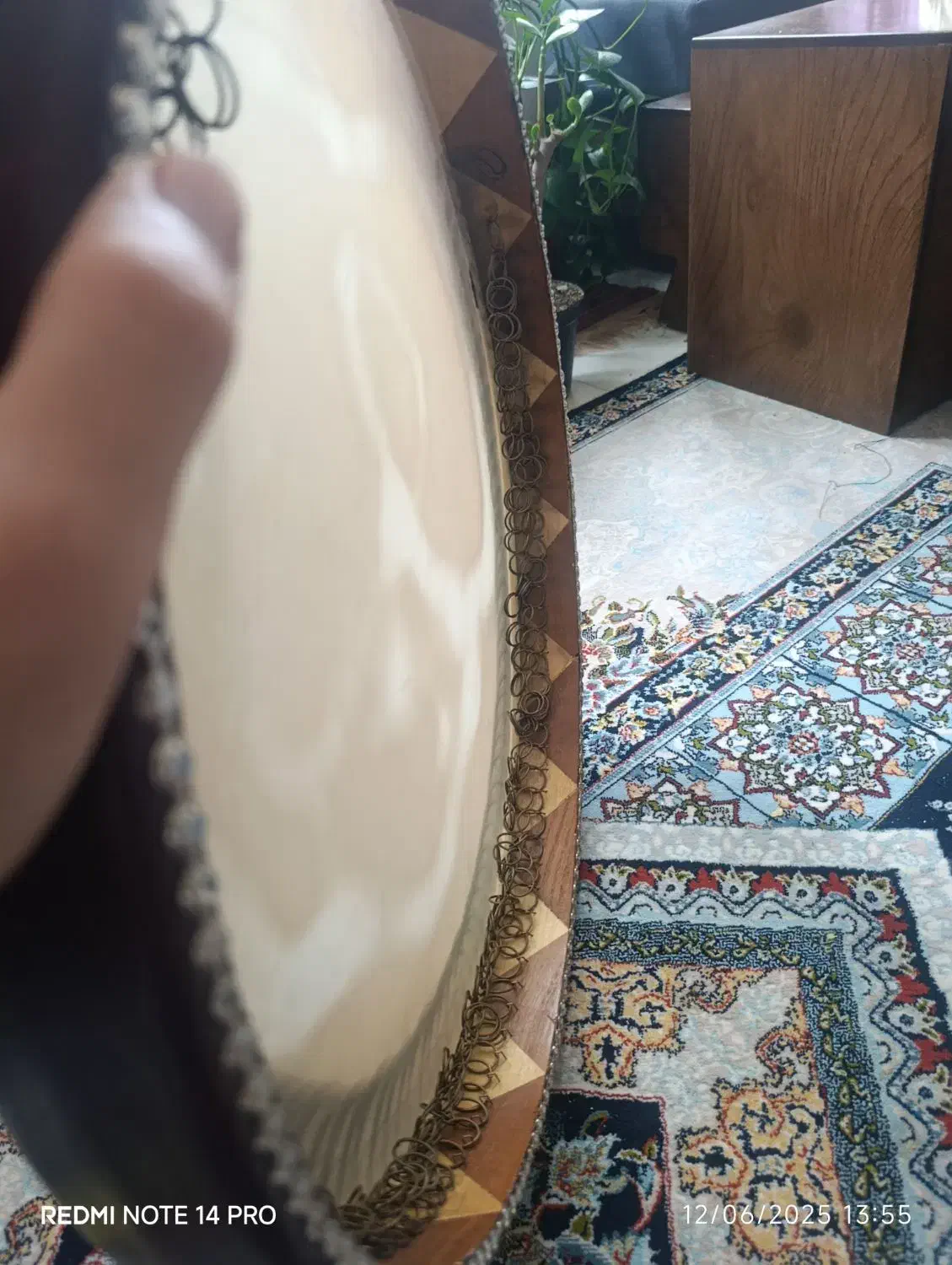 دف حبیبی|سازهای سنتی|مشهد, جاهد شهر|دیوار