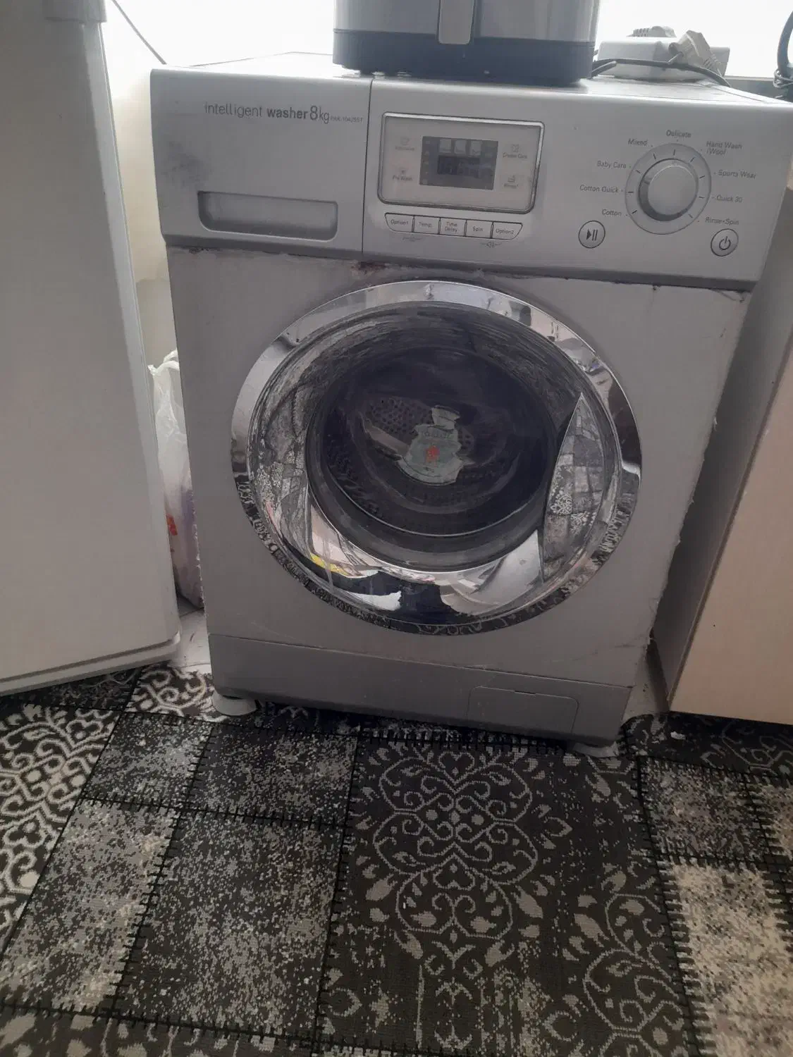 ماشین لباسشویی ۸کیلوی|ماشین لباسشویی و خشککن لباس|مشهد, حجاب (شهرک غرب)|دیوار