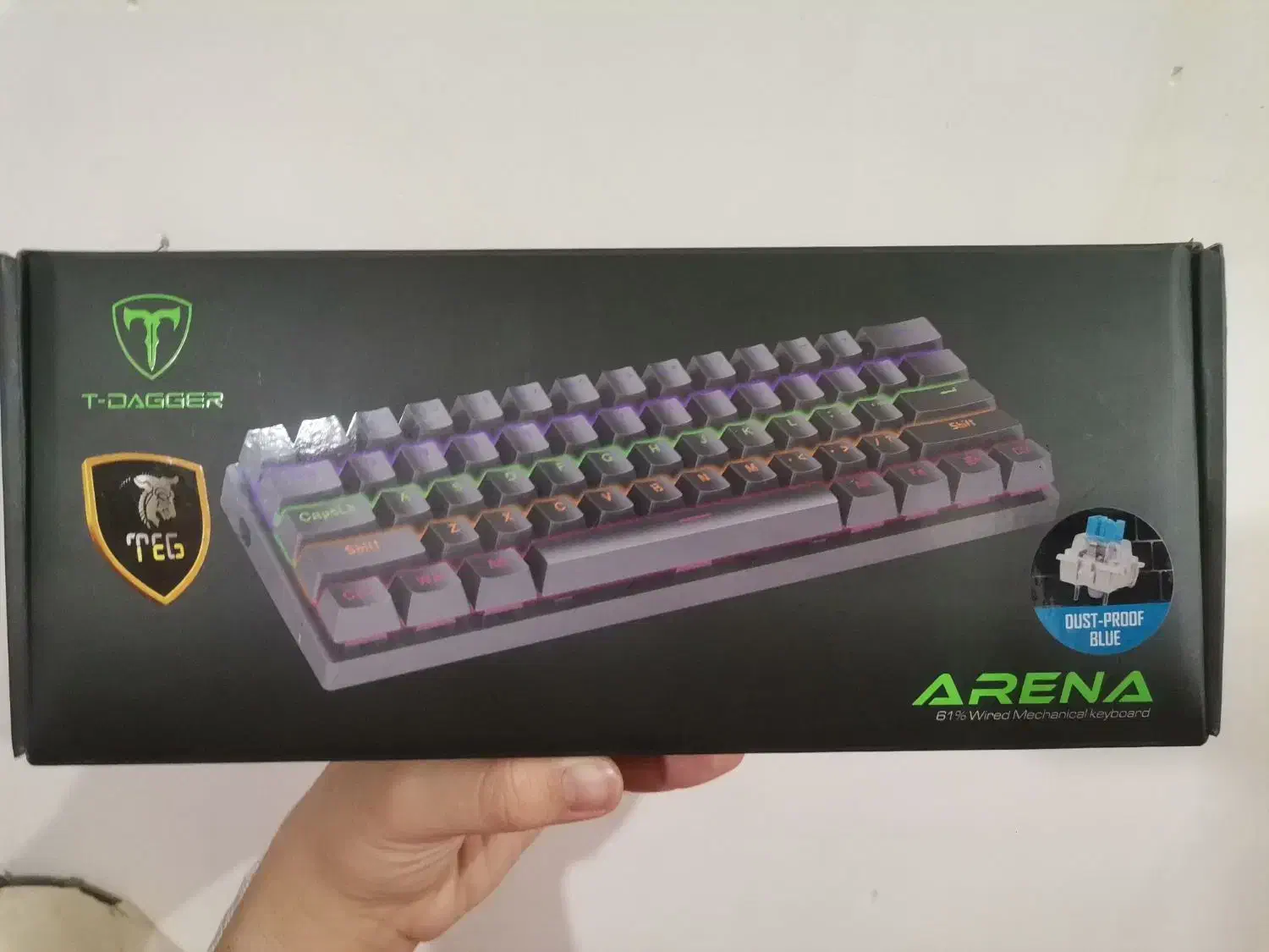 کیبورد گیمینگ مکانیکال فول RGB|قطعات و لوازم جانبی رایانه|گرگان, |دیوار