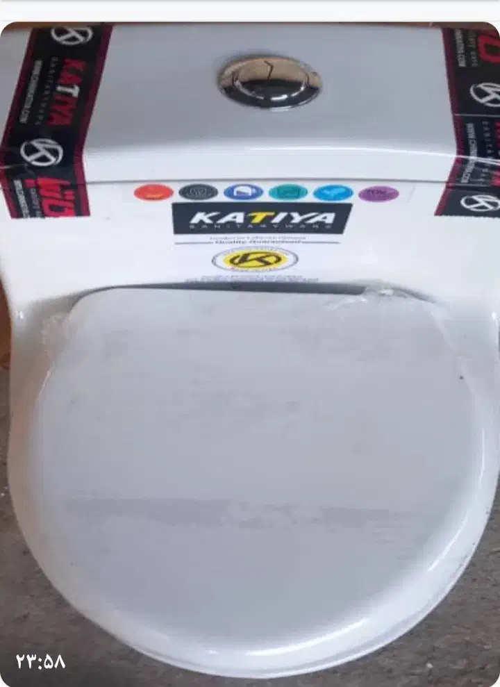 دوعدد توالت فرنگی با ضمانت خرید|لوازم سرویس بهداشتی|رشت, کوی فرهنگیان|دیوار