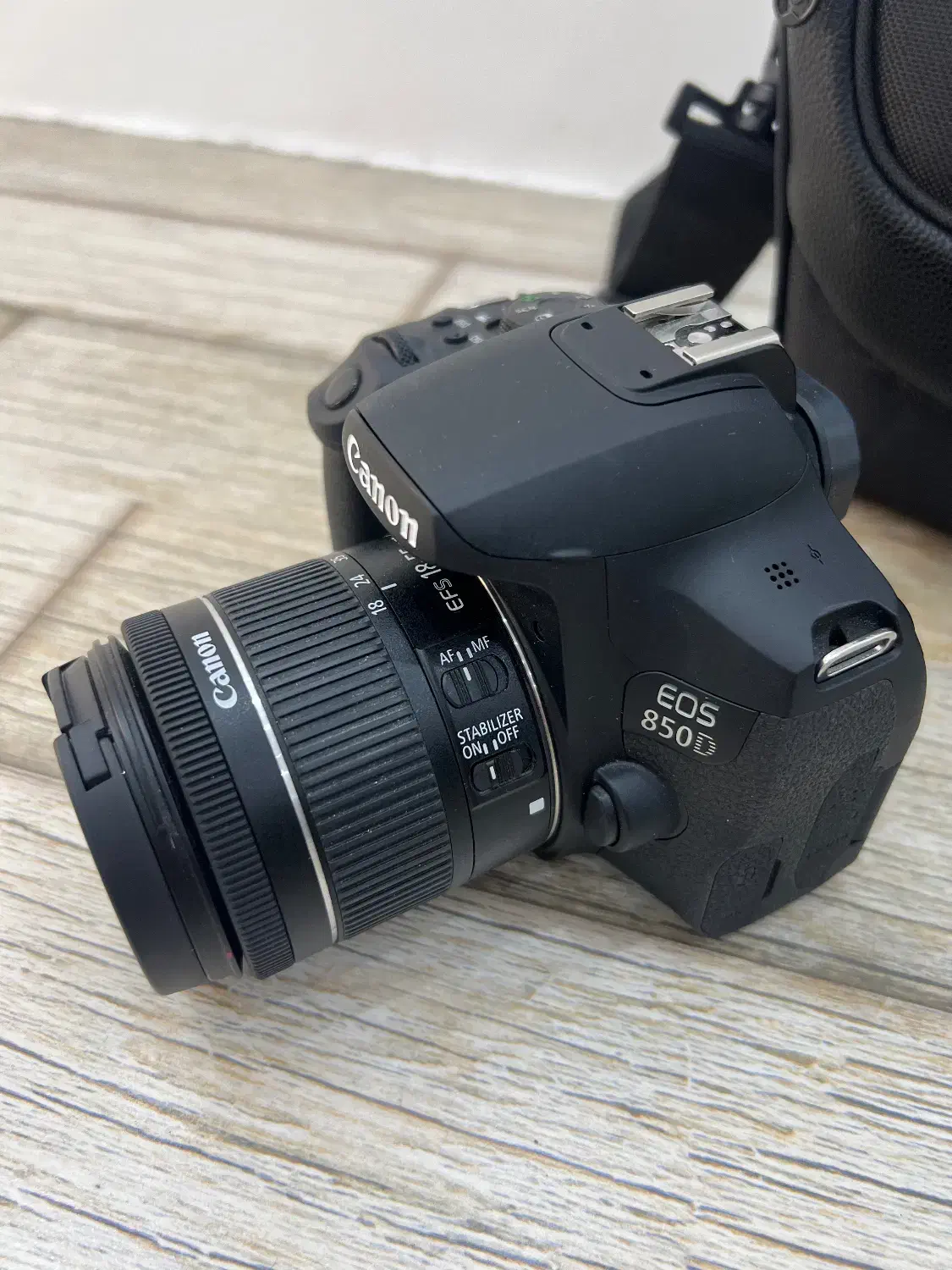 دوربین کنون 850D به همراه لنز ۱۸-۵۵|دوربین عکاسی و فیلم‌برداری|لاهیجان, شقایق|دیوار