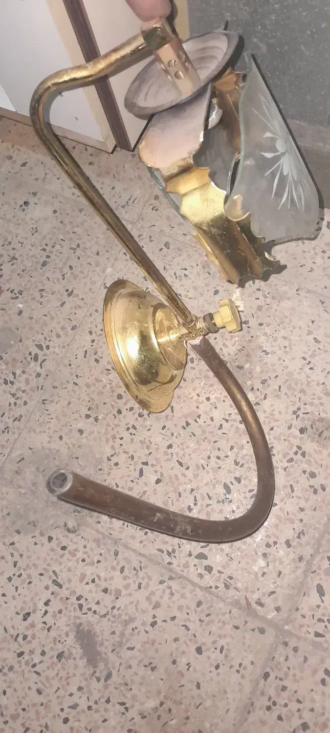 چراغ گازی دیواری تک|لامپ و چراغ|سهند, |دیوار