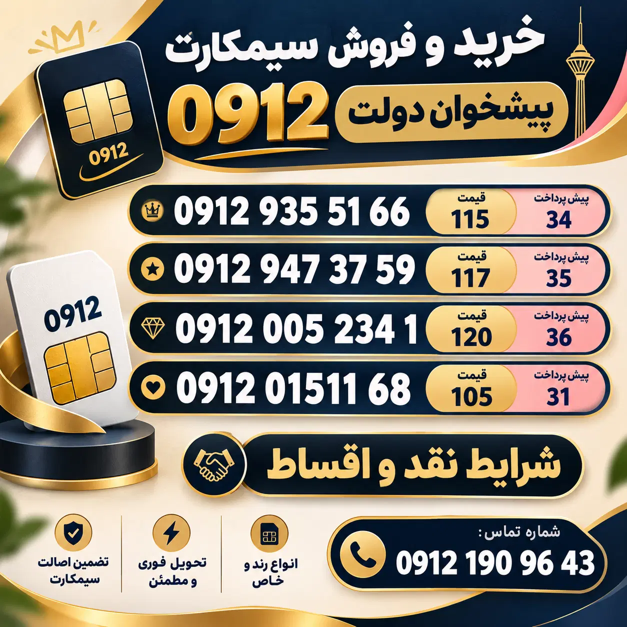 0912.935.5166|سیمکارت|اصفهان, ملک|دیوار