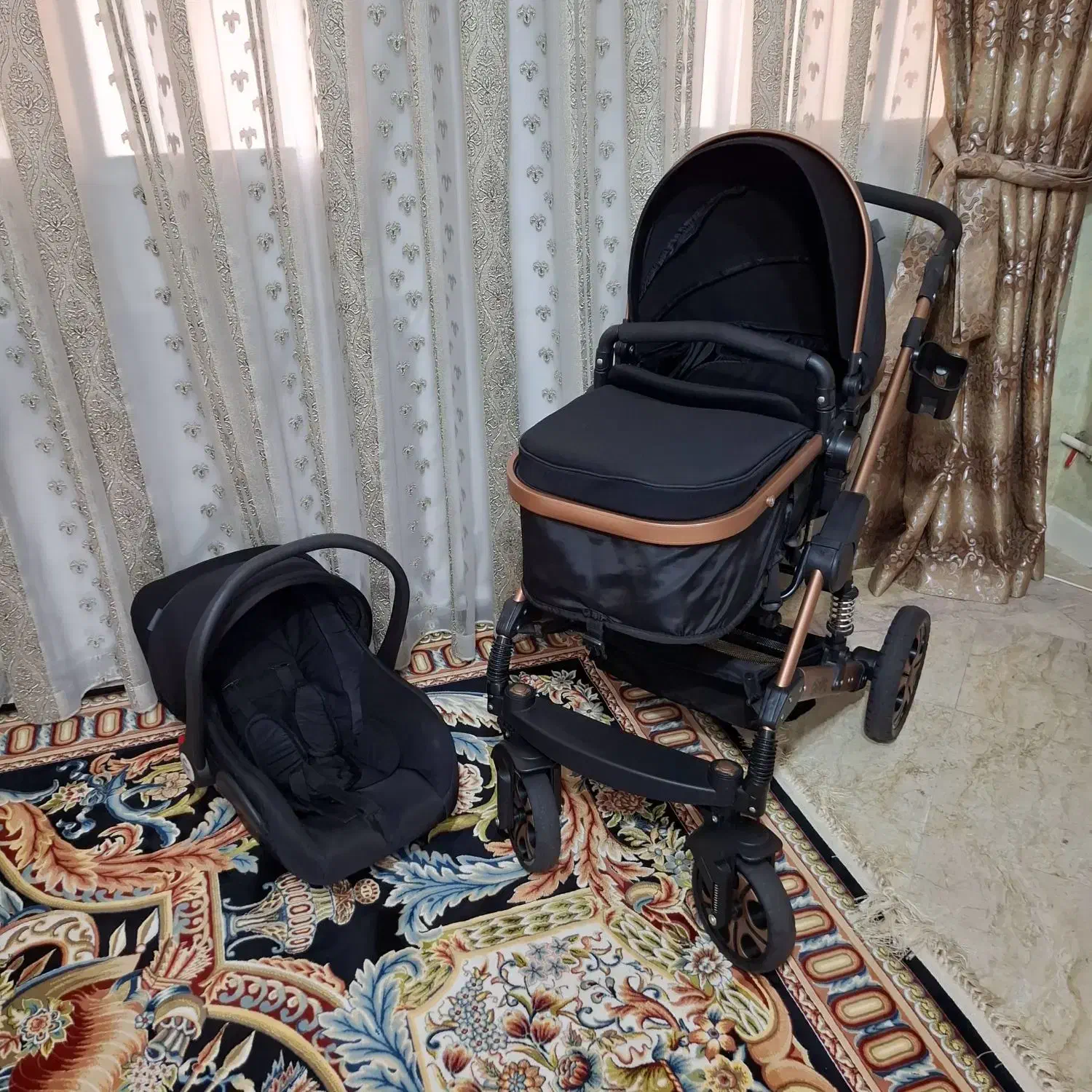 فروش کالسکه کریر اسپرینگ در حد نو|کالسکه و لوازم جانبی|تهران, منیریه|دیوار