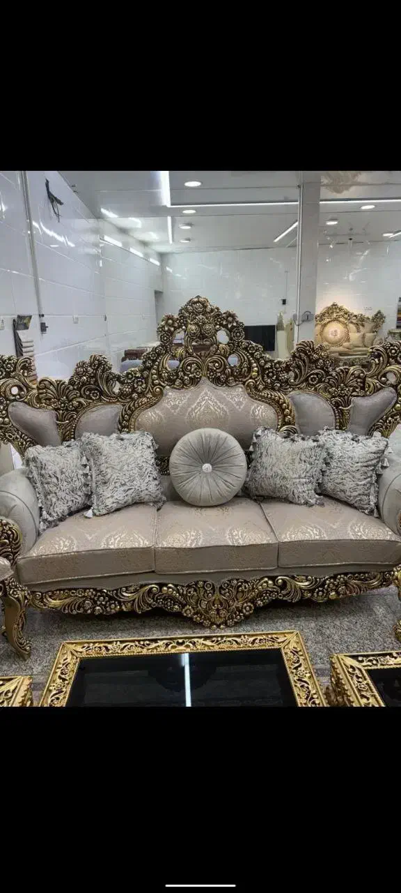 مبل مدل یاقوت/کلاسیک /تولیدی مبل|مبلمان خانگی و میز عسلی|لنجان, |دیوار