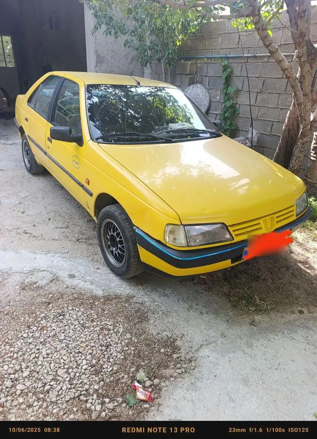 تاکسی بین شهری 405مدل89یگانه سوز 400 لیتر  بنزین|خودرو سواری و وانت|سپیدار, |دیوار