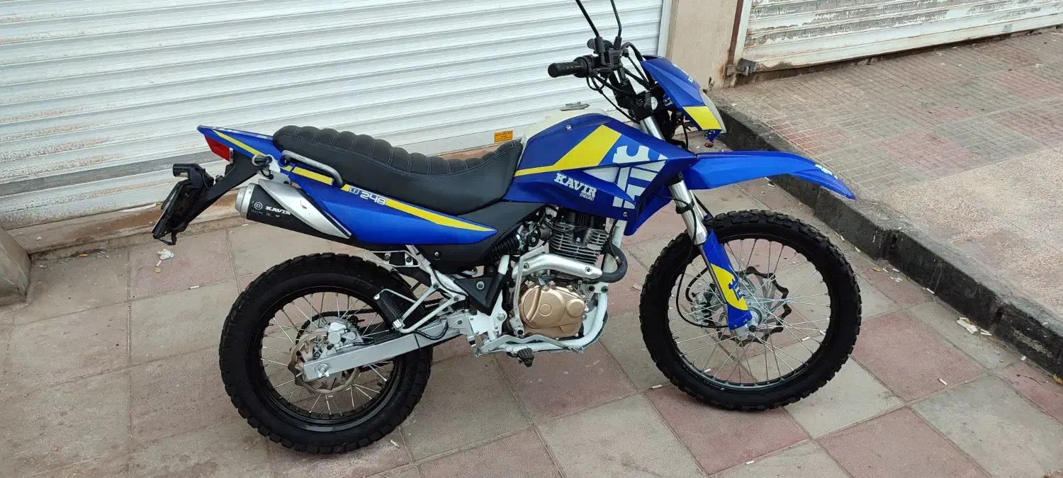 موتورسیکلت 250cc کویر|موتورسیکلت|پرند, فاز ۵|دیوار