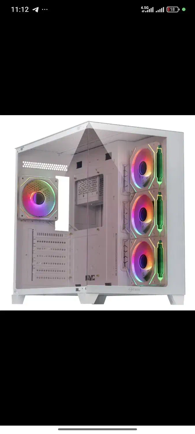 کیس کامپیوتر آکواریومی فاطر|قطعات و لوازم جانبی رایانه|ملارد, |دیوار