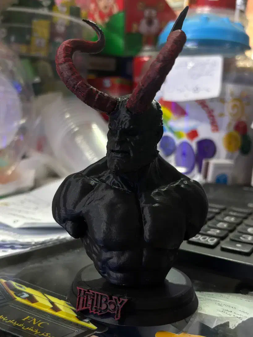 فیگور پسر جهنمی HELLBOY|مجسمه، تندیس، ماکت|گرگان, |دیوار