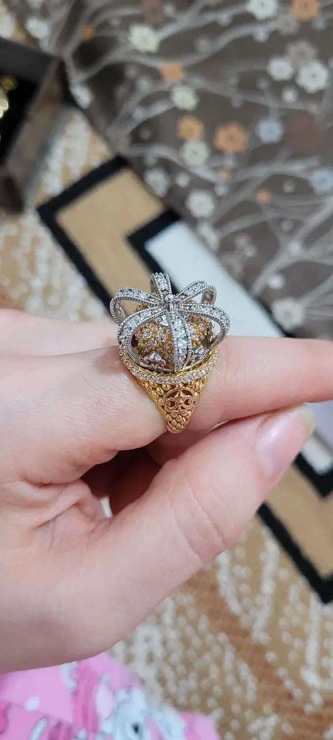 انگشتر تاج ملکه|جواهرات|نسیم‌شهر, |دیوار