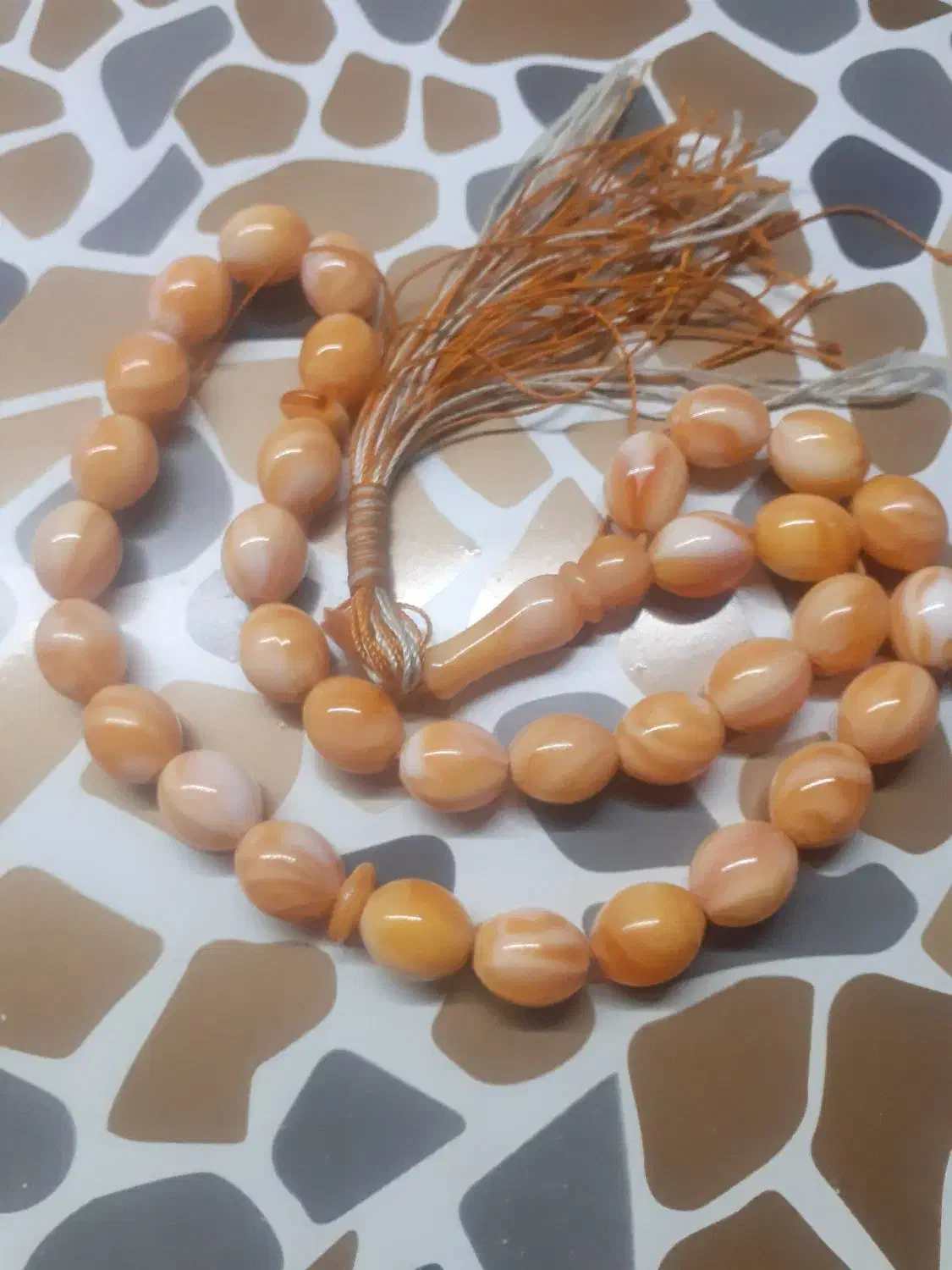 تسبیح اصل کهربا لهستان|کلکسیون اشیاء عتیقه|تهران, جوانمردان (اندیشه)|دیوار