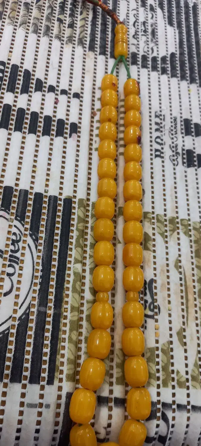 تسبیح سندلوس المانی قدیمی|کلکسیون اشیاء عتیقه|اهواز, نادری|دیوار