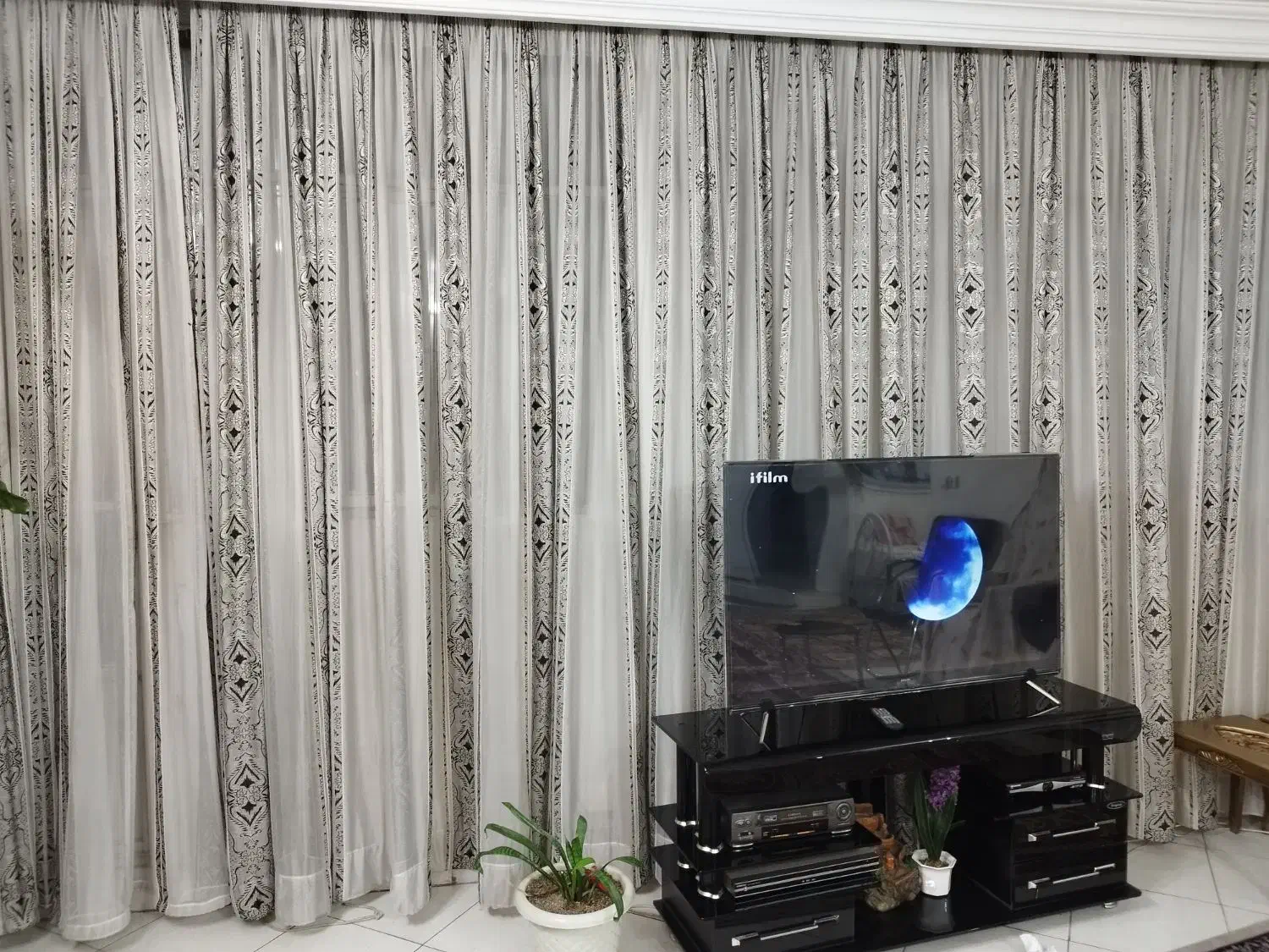 پرده حریر|پرده، رانر، رومیزی|مشهد, نوید|دیوار