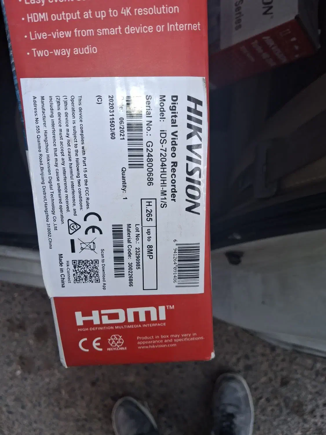 دی وی آر هایک ویژن|دوربین مداربسته|تهران, مهران (سیدخندان)|دیوار