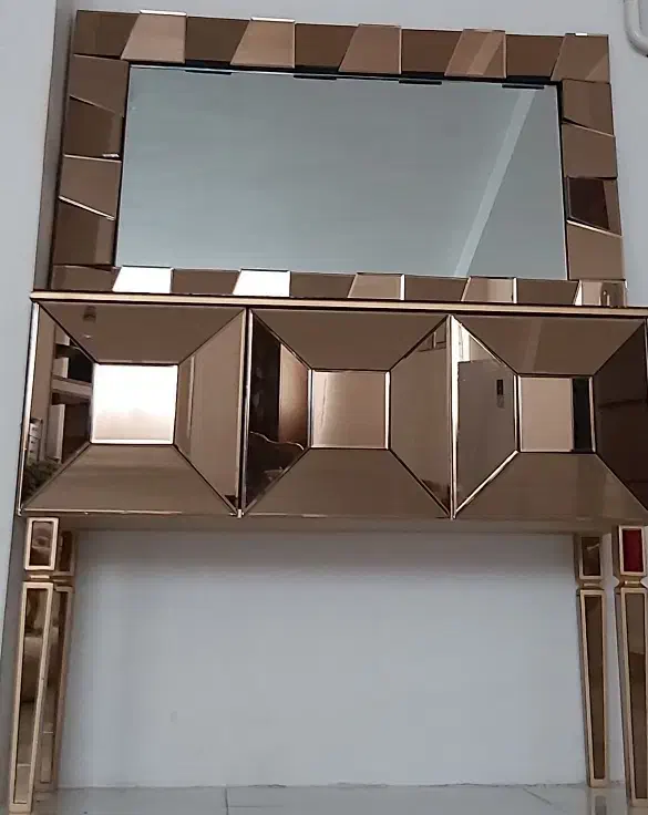 آینه کنسول آینه ای|بوفه، ویترین، کنسول|خرمدره, |دیوار