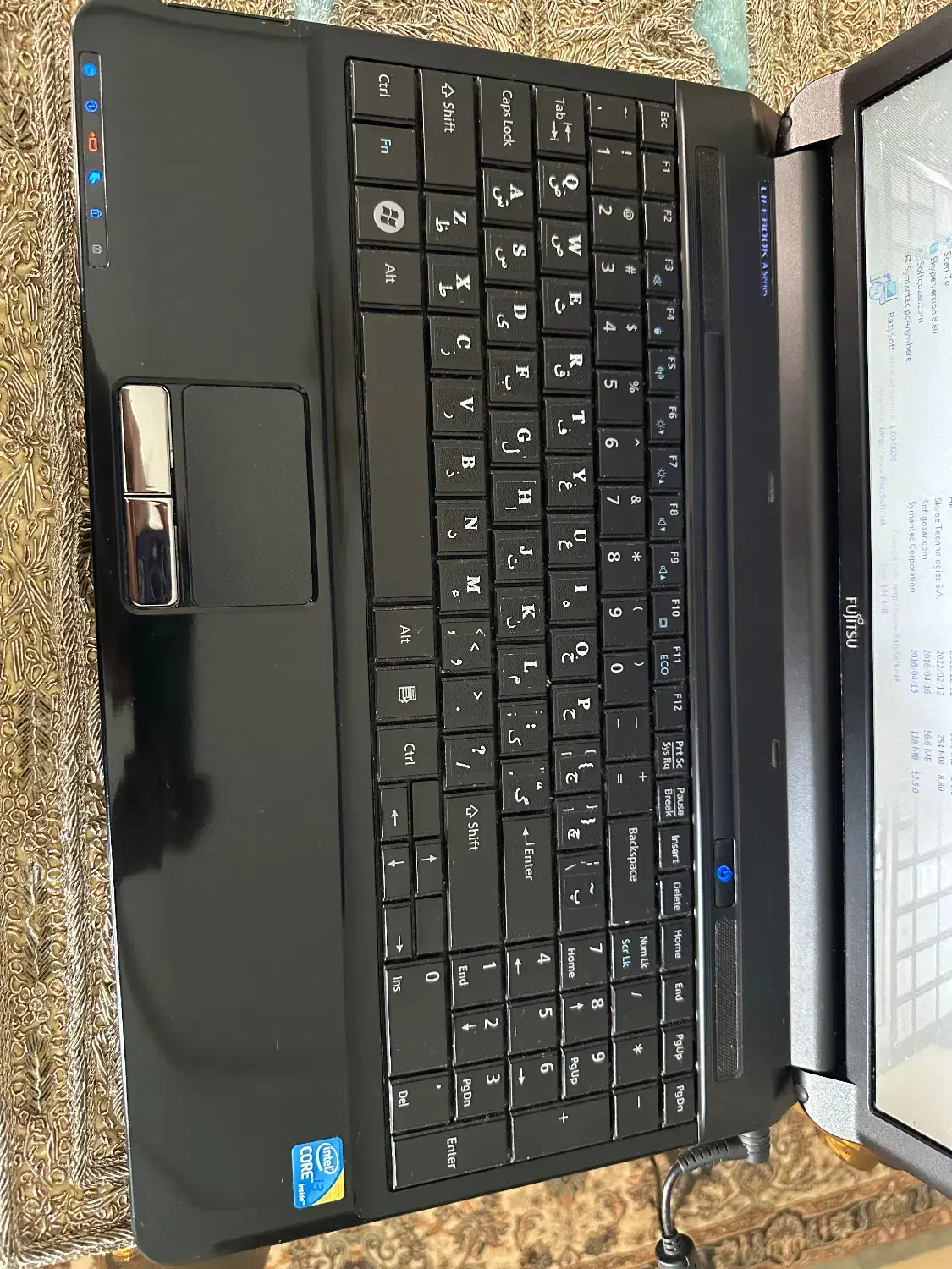 لپ تاپ فوجیتسو|رایانه همراه|تهران, ازگل|دیوار