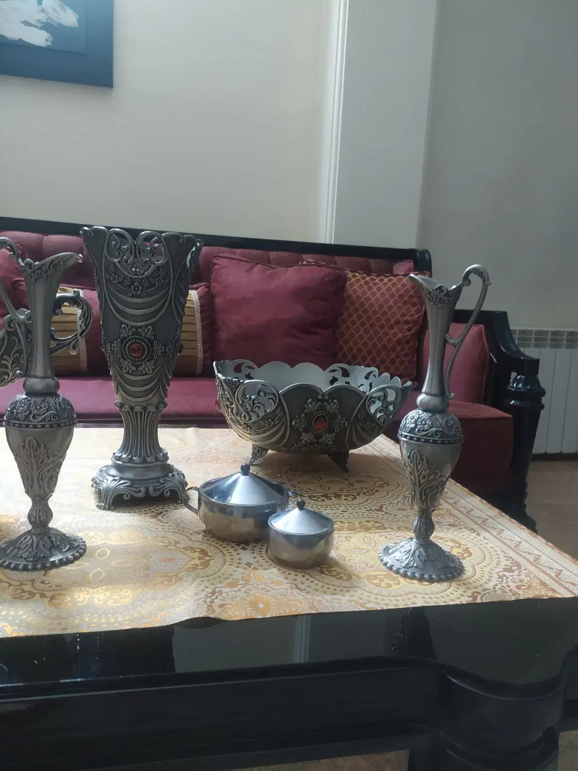 ظروف پذیرایی پیوتر (سیلور)|ظروف سرو و پذیرایی|پردیس, فاز ۴|دیوار