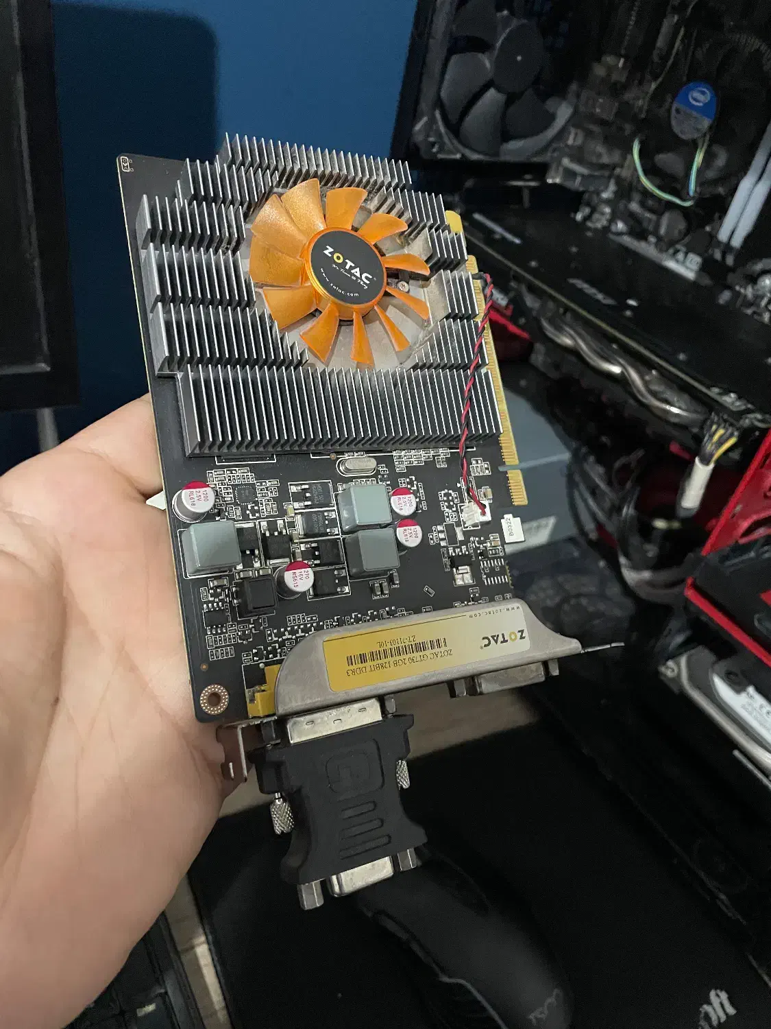 کارت گرافیک  gt730 zotac 2g|قطعات و لوازم جانبی رایانه|قزوین, |دیوار