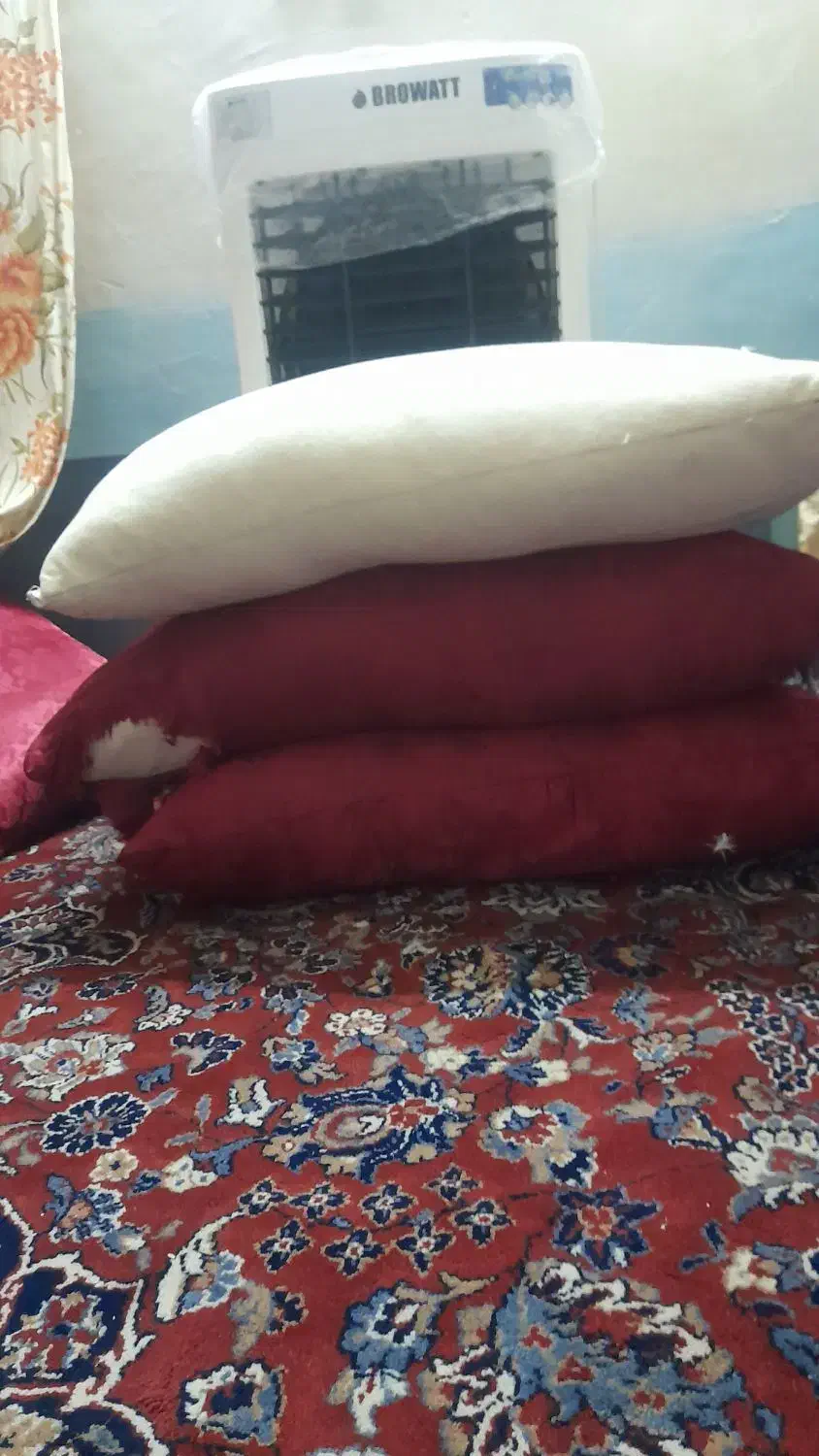 بالشت پر سالم وتمیز|رختخواب، بالش، پتو|زنجان, |دیوار