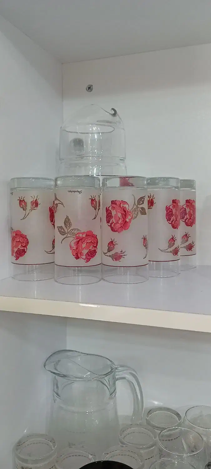 پارچ و لیوان|ظروف سرو و پذیرایی|سمنان, |دیوار