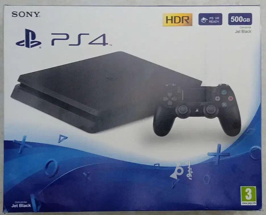 کنسول PS4 نسخه اسلیم با هارد داخلی اس‌اس‌دی ساتا|کنسول، بازی ویدئویی و آنلاین|ساری, |دیوار