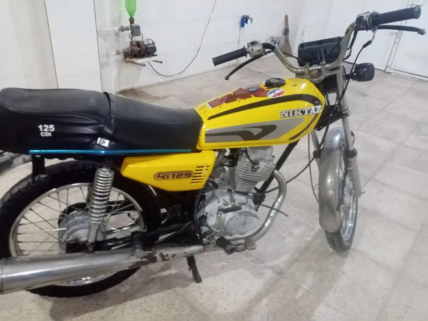 موتور مزایده 125|موتورسیکلت|بندر ترکمن, |دیوار