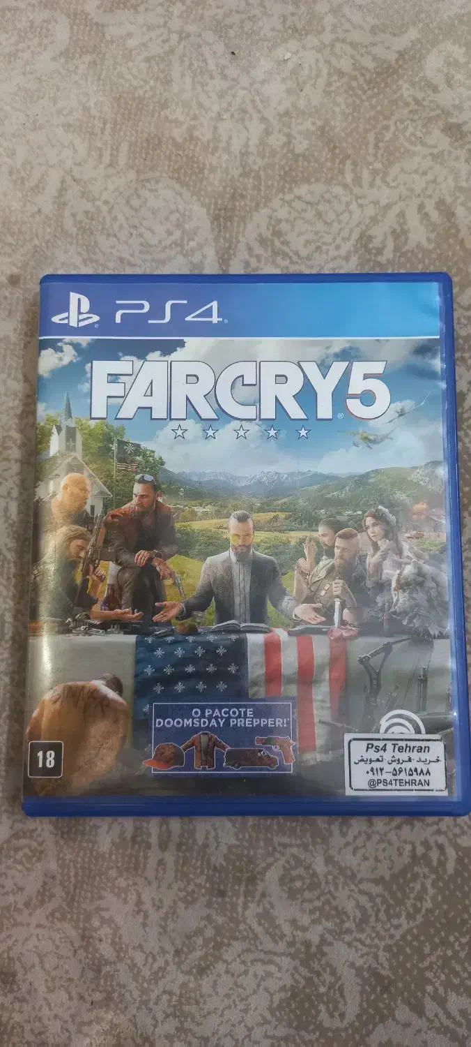 بازی فارکرای ۵ برای ps4|کنسول، بازی ویدئویی و آنلاین|ری, حمزه‌آباد|دیوار