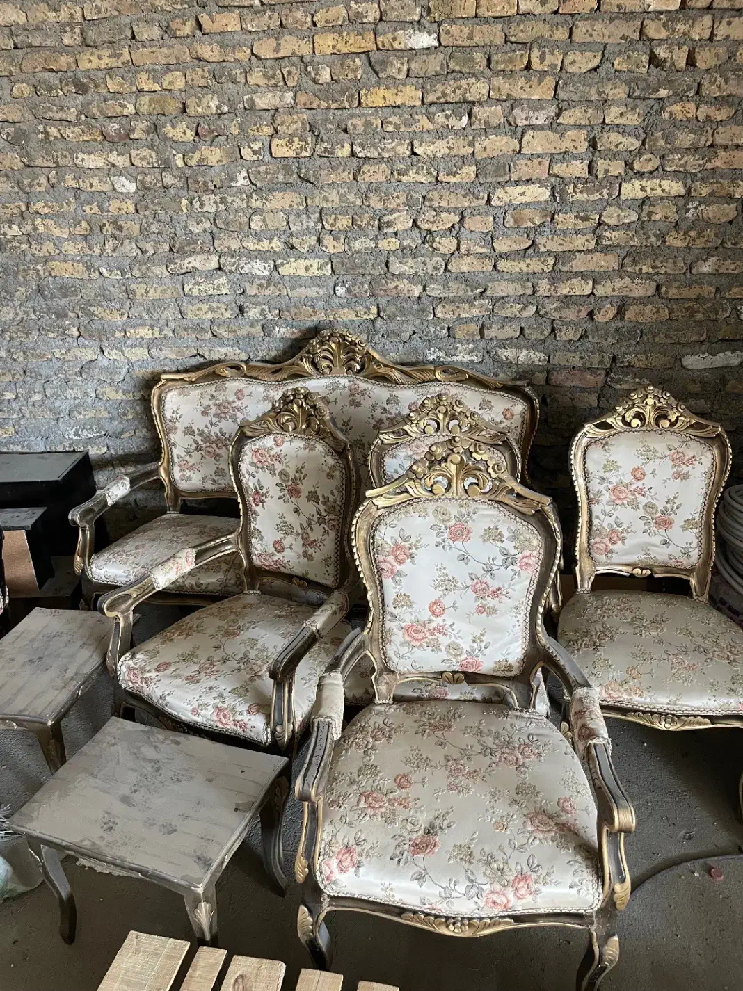 یک تخت دونفره با یک دست مبل ۹نفره درحد|مبلمان خانگی و میز عسلی|ملکآباد, |دیوار