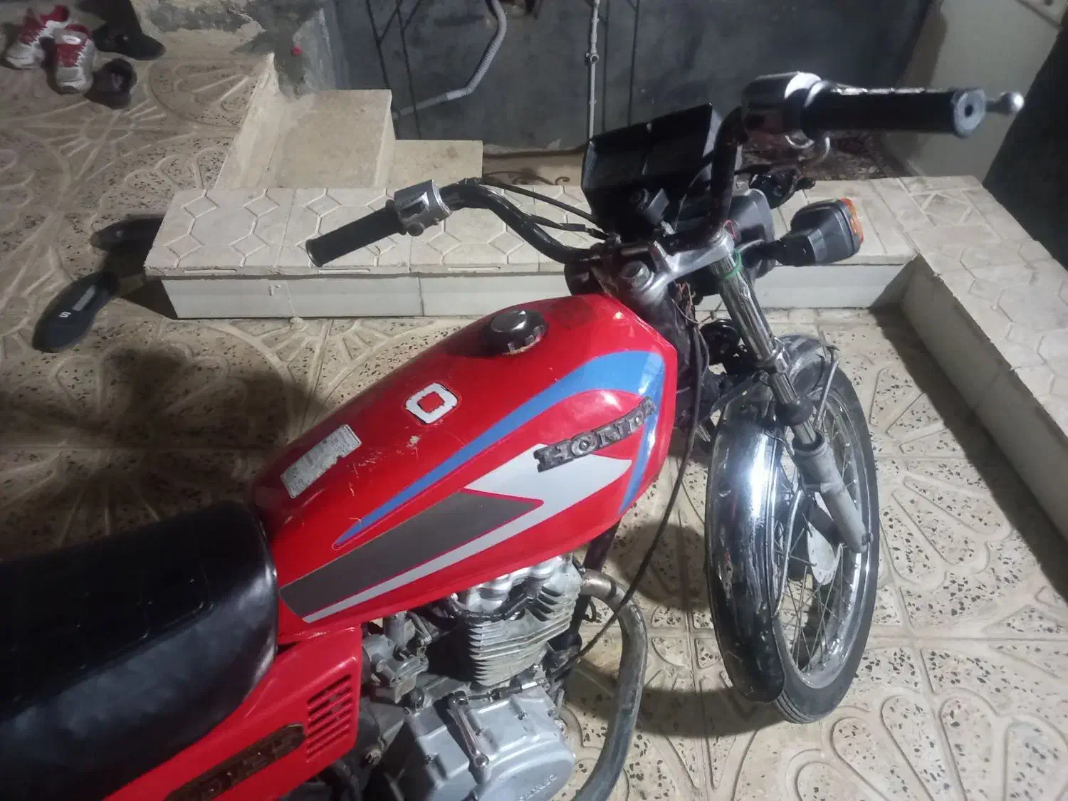 موتور تازه تعمیر مزاییده|موتورسیکلت|هرسین, |دیوار