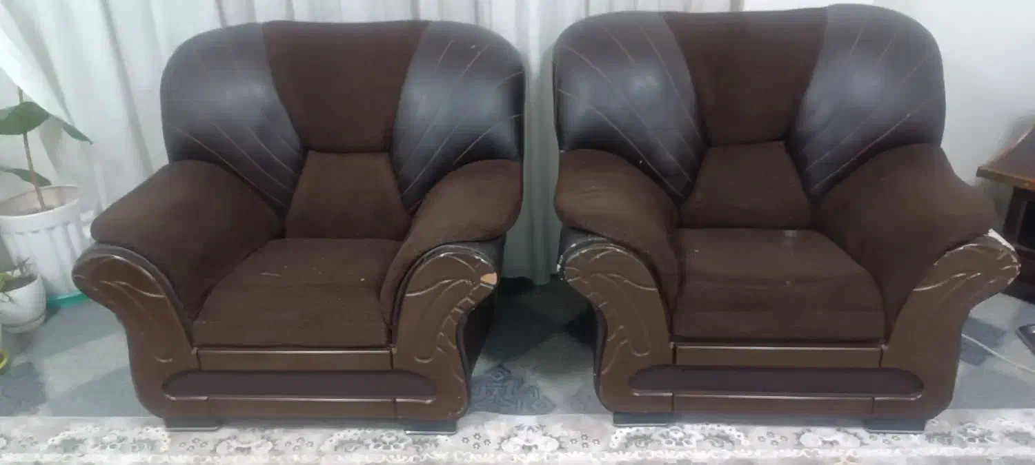 فروش مبل۷نفره|مبلمان خانگی و میز عسلی|شهرضا, |دیوار