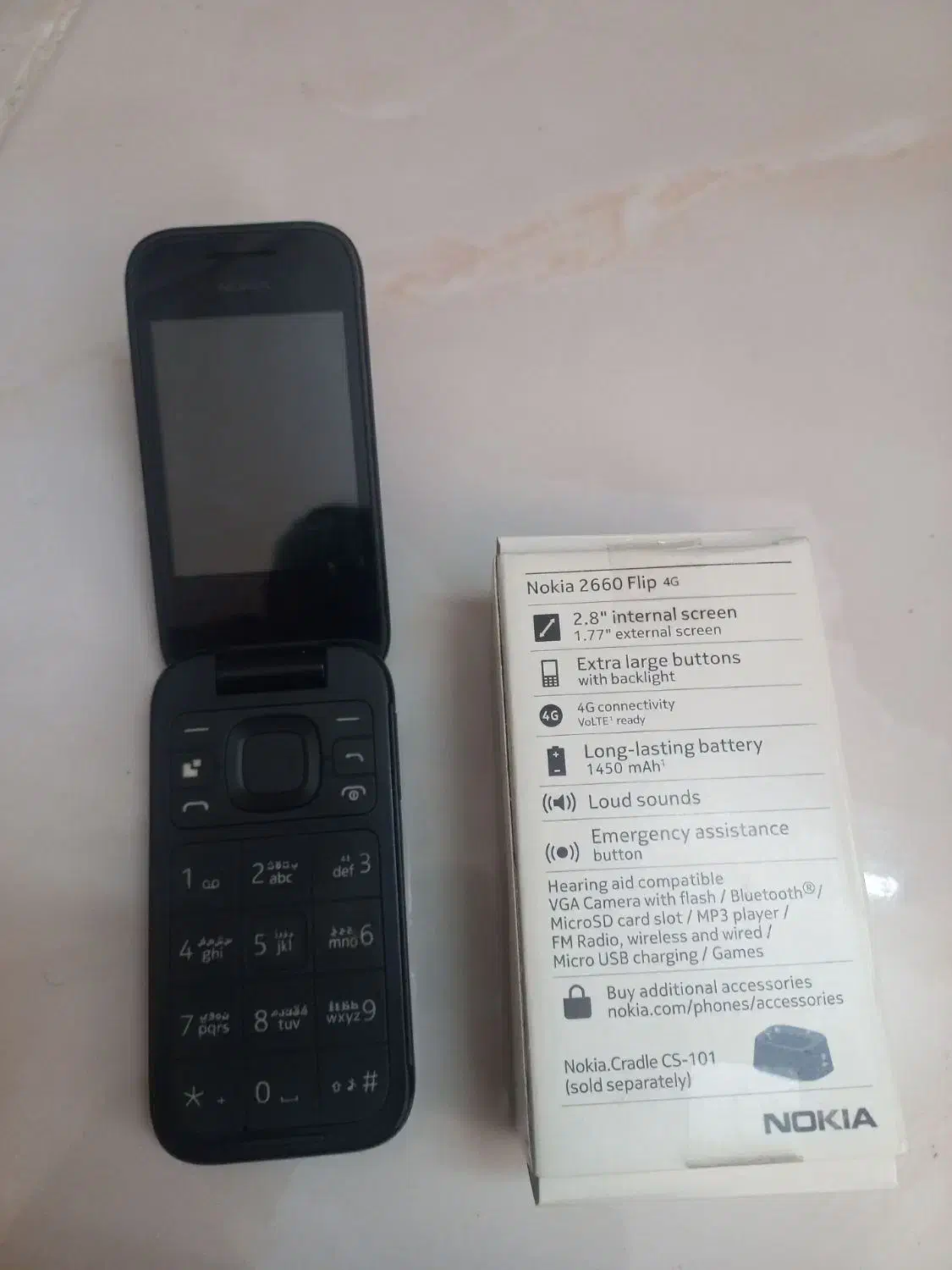 گوشی نوکیا ۲۶۶۰ فیلیپ سالم|موبایل|مشهد, کوی دروی|دیوار