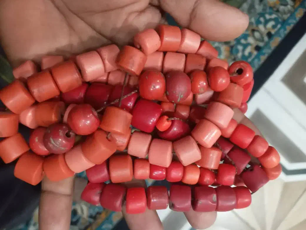 مهره مرجان کهنه|جواهرات|بندرعباس, |دیوار