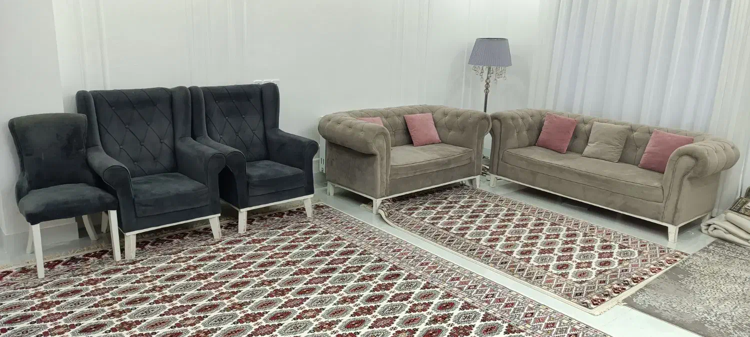 مبل هفت نفره شیک|مبلمان خانگی و میز عسلی|گنبد کاووس, |دیوار