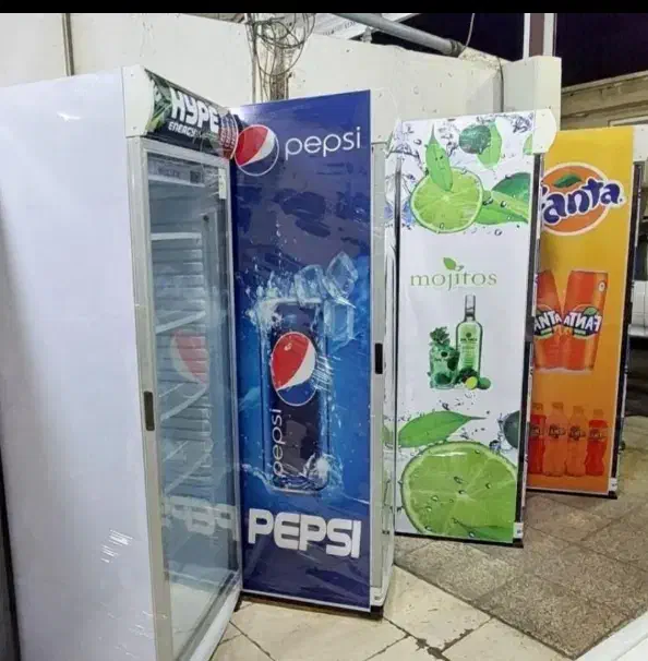 یخچال ایستاده مغازه پشت بسته و باز ویترین pepsi|فروشگاه و مغازه|گرگان, |دیوار