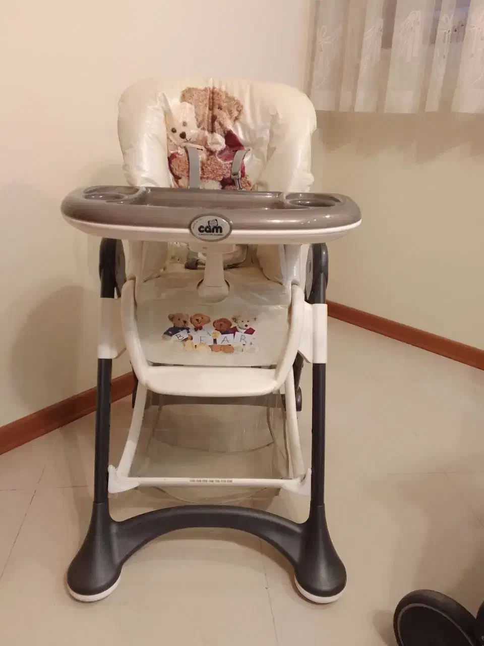 صندلی غذای کودک مارک خارجی Cam ایتالیا|تخت و صندلی بچه|اصفهان, رکن الدوله شرقی|دیوار
