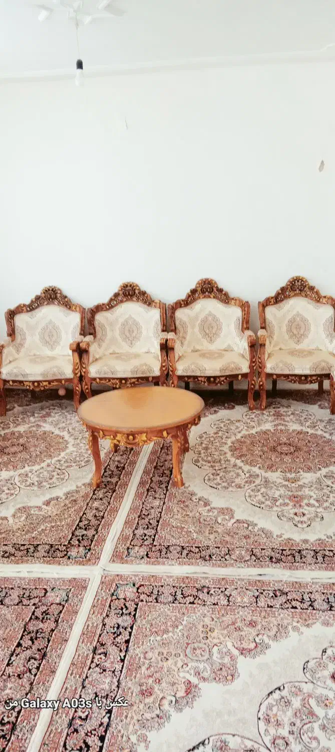 مبل سلطنتی|مبلمان خانگی و میز عسلی|سنندج, |دیوار