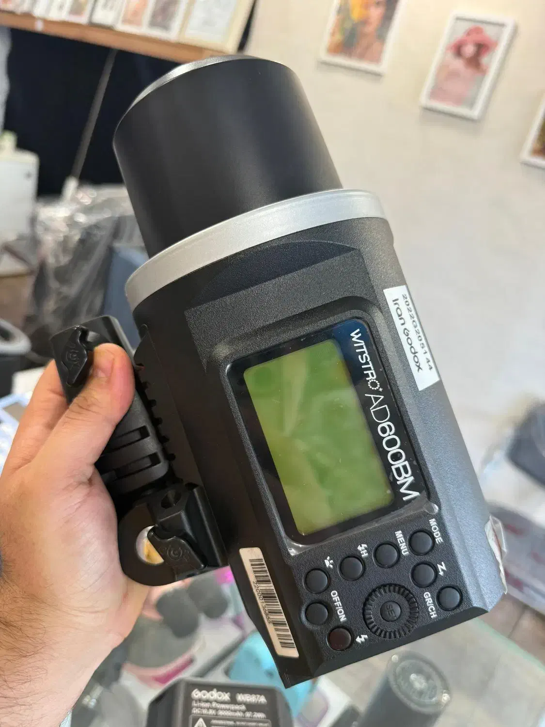 فلاش پرتابل ad600bm|دوربین عکاسی و فیلم‌برداری|بهبهان, |دیوار