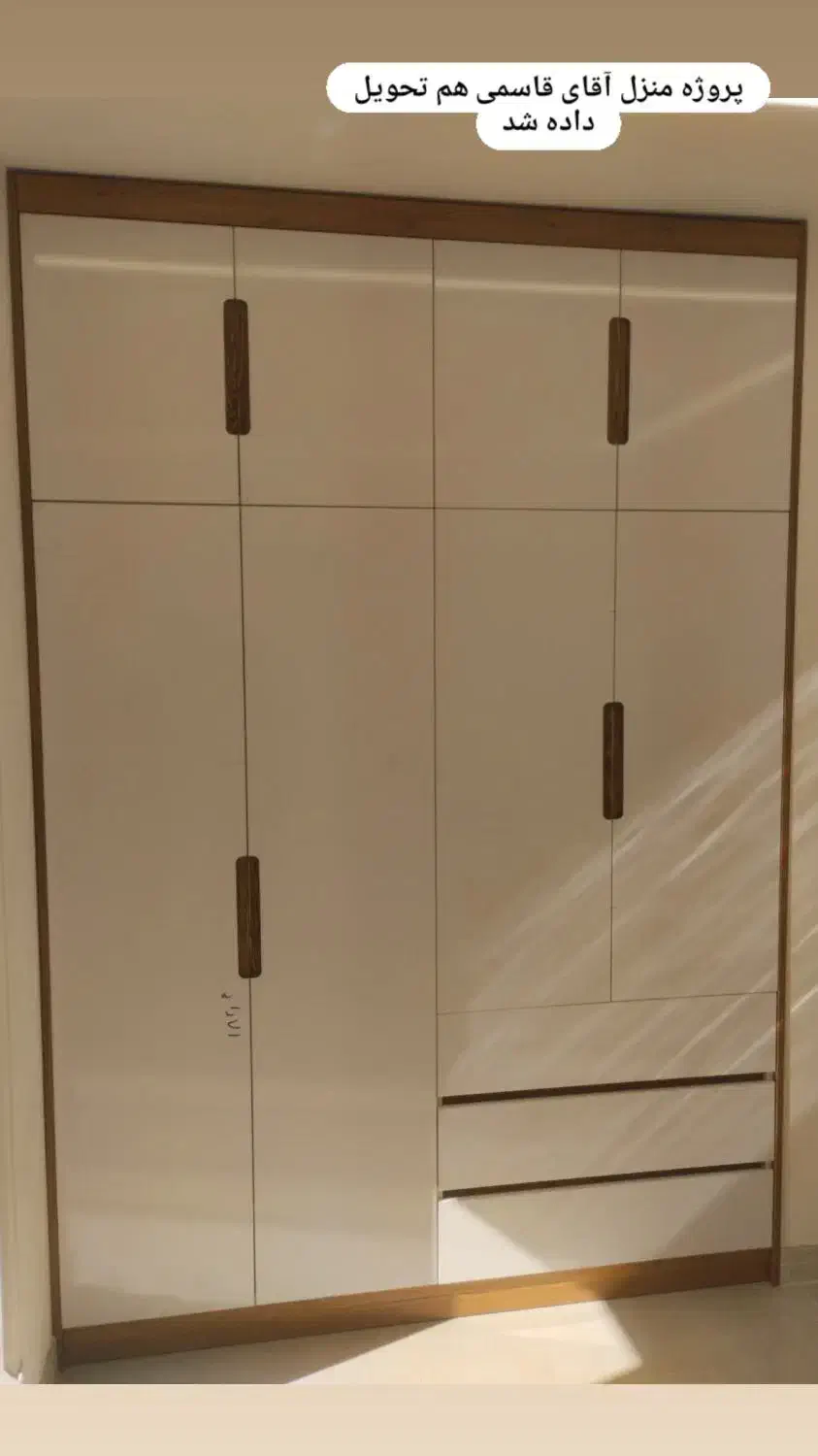 مشاوره ، طراحی و اجرای انواع کابینت و کمد دیواری|جاکفشی، کمد، دراور|آمل, |دیوار