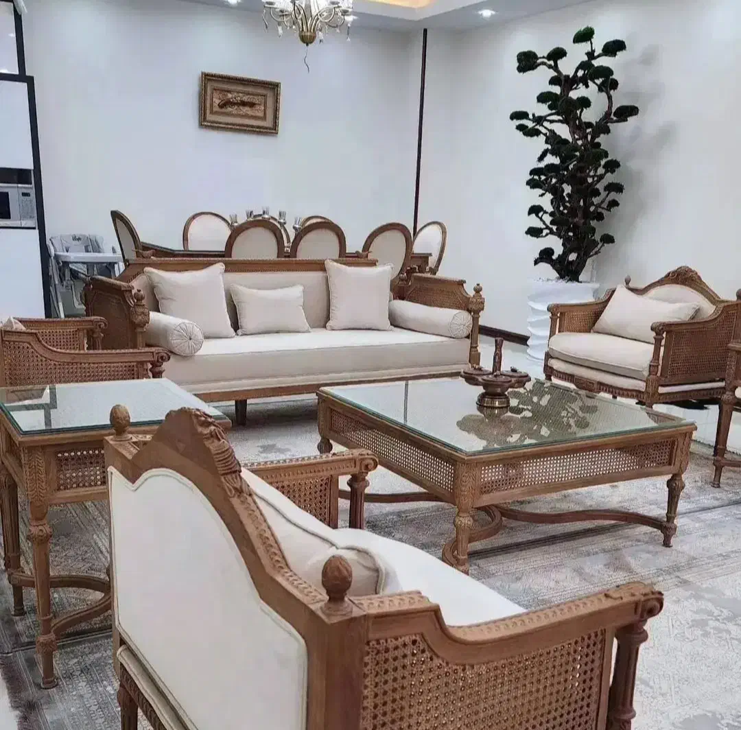 مبل کلاسیک کوئین فرانسوی|مبلمان خانگی و میز عسلی|قیدار, |دیوار