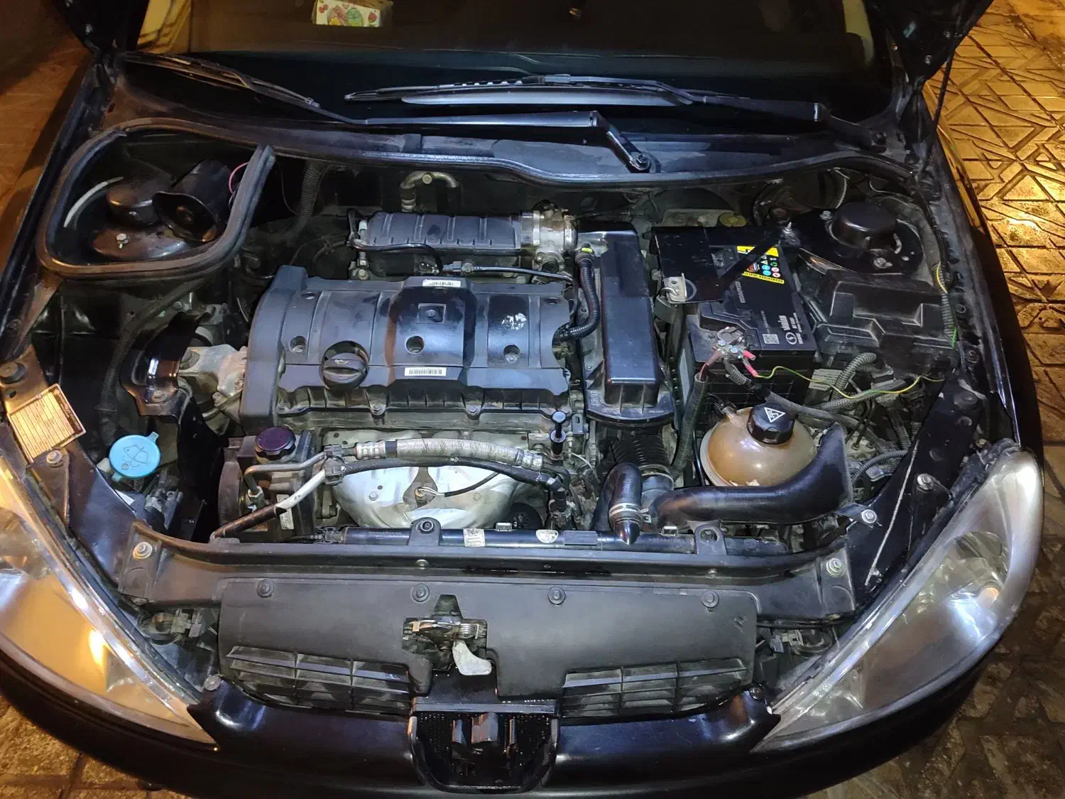 206 sd-v8 مدل93 مشکی|خودرو سواری و وانت|تهران, بریانک|دیوار