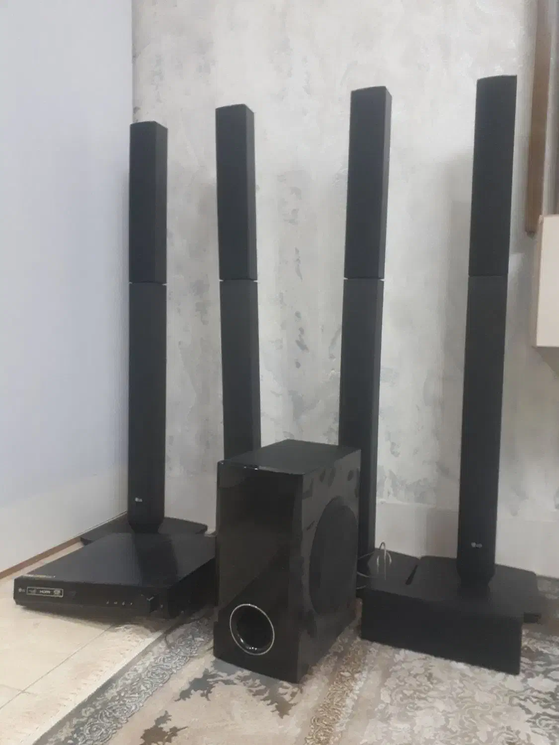 سینما خانگی ال جی|سیستم صوتی خانگی|ابهر, |دیوار