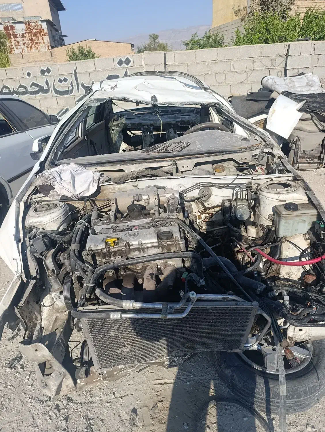 سمند مدل90 ای اف سون تصادفی|خودرو سواری و وانت|کوه چنار, |دیوار