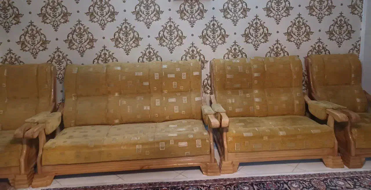 مبلمان بسیار تمیز در حد نو|مبلمان خانگی و میز عسلی|تهران, جوادیه تهرانپارس|دیوار