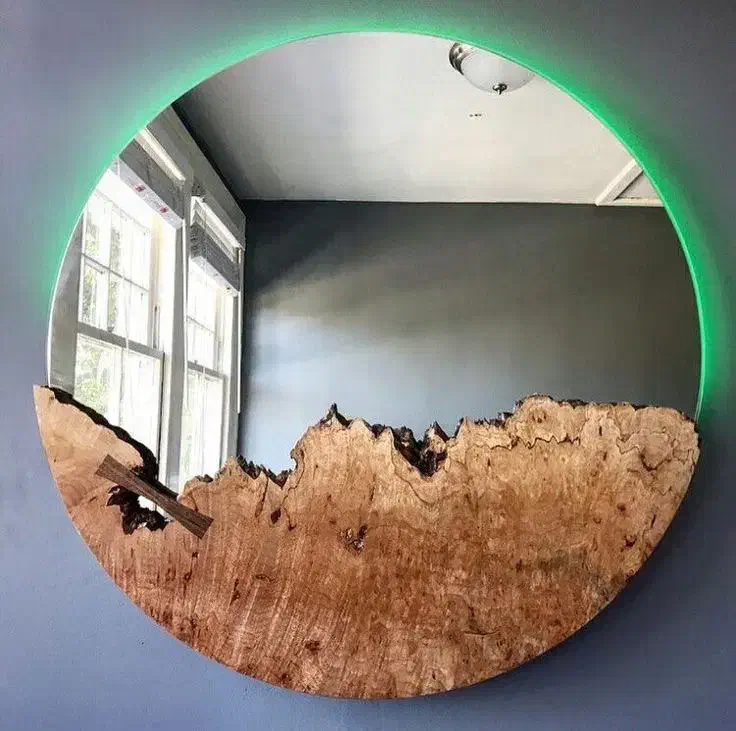 آینه دیواری روستیک|آینه|کرج, فاز ۵ مهرشهر|دیوار