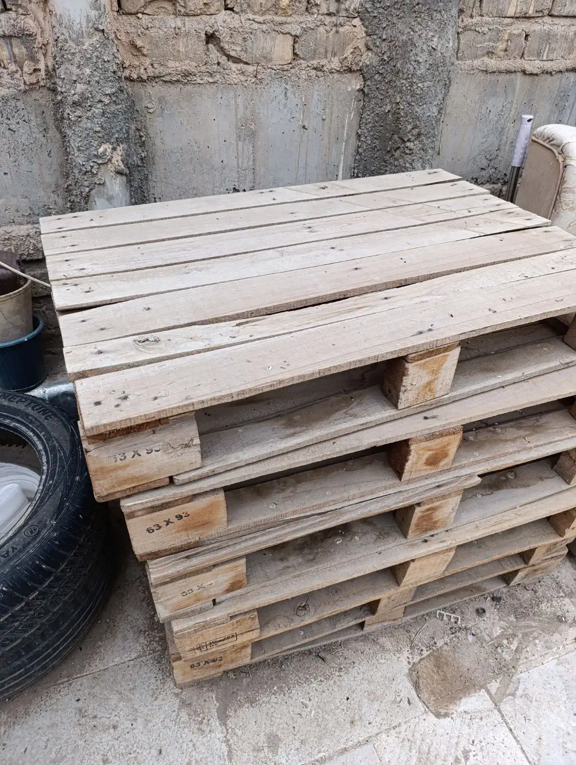 ۶ عدد پالت چوبی|ابزارآلات|قم, انسجام|دیوار