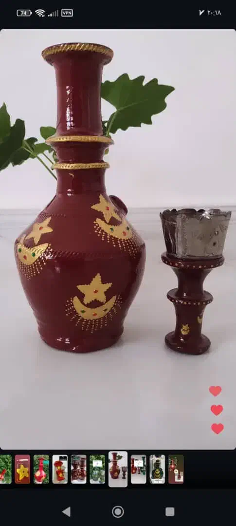 قلیون سنتی جذاب و زیبا|صنایع دستی و سایر لوازم تزئینی|بوشهر, |دیوار