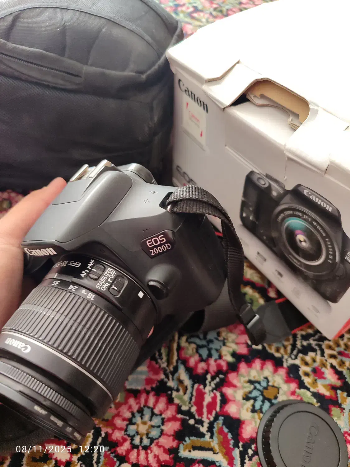 دوربین canon2000d|دوربین عکاسی و فیلم‌برداری|کرمان, |دیوار