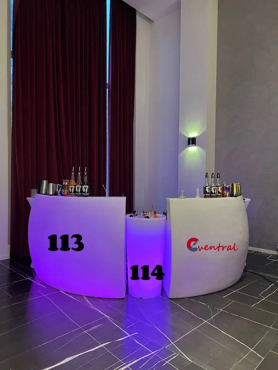 میز کوکتل led، باکس و میز بار led|فروشگاه و مغازه|تهران, ده‌ونک|دیوار