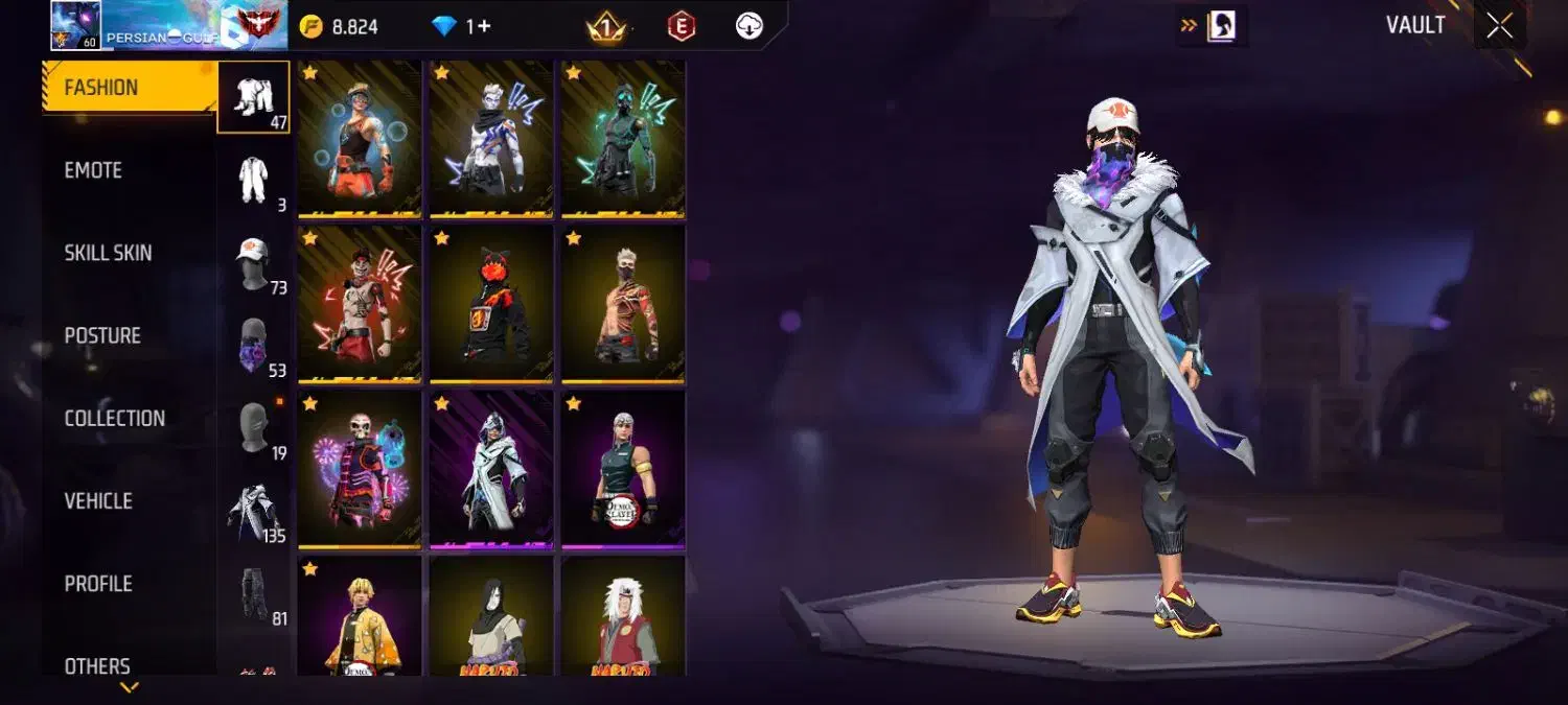 اکانت فری فایر|کنسول، بازی ویدئویی و آنلاین|رشت, باهنر|دیوار